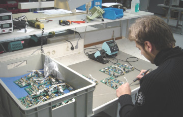 Produktion und Qualitätskontrolle von BC1 Platinen